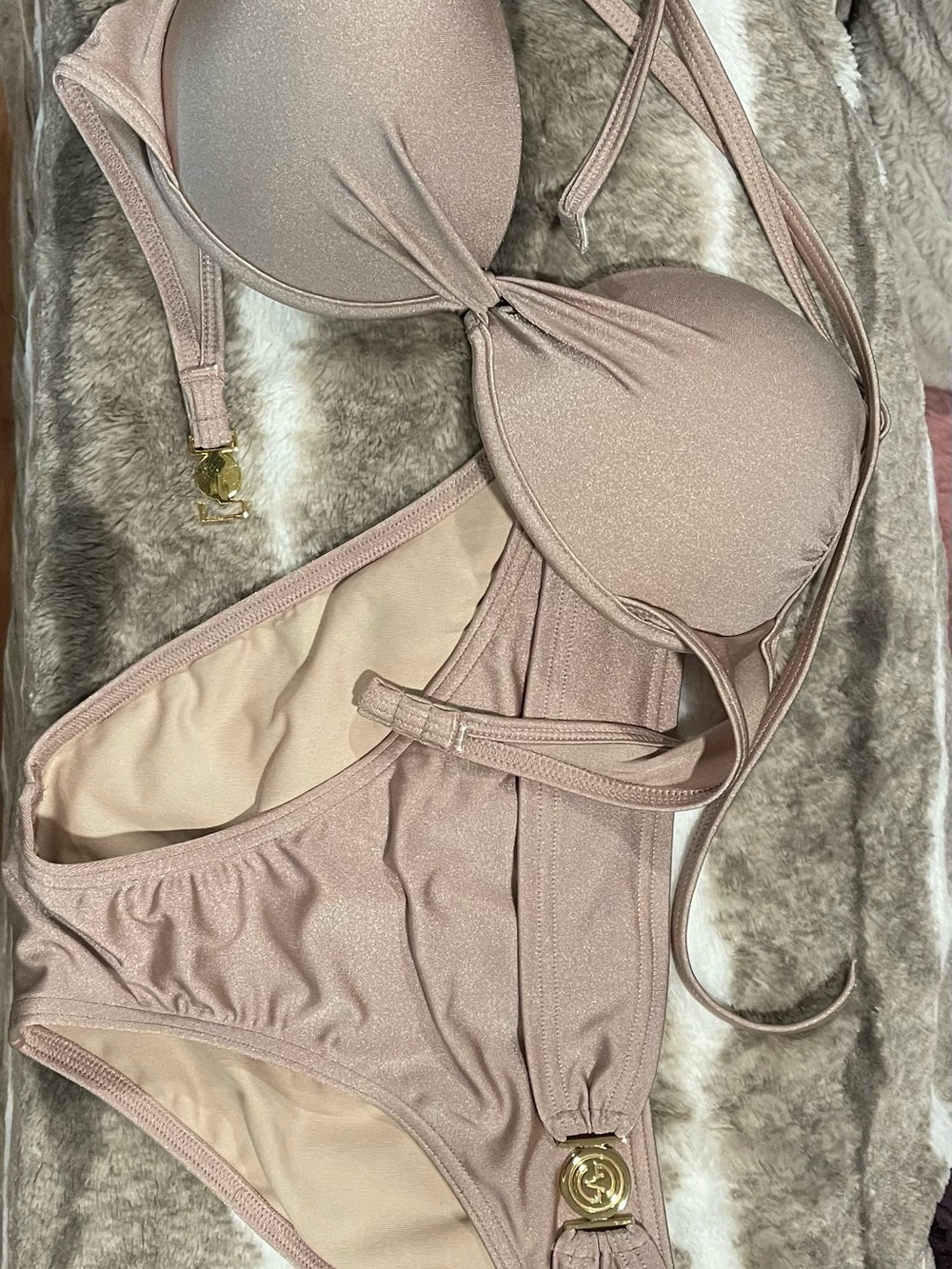 Victoria's Secret Bikini Suit with Push Up Underwire
